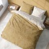 Housse de couette 240x260 + 2 taies d'oreiller 63x63 Coton Bio Palme