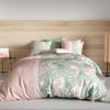 Housse de couette 240x260 cm + 2 taies d'oreiller 63x63 cm Coton Bora