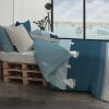 Housse de couette 220x240 cm + 2 taies d'oreiller 65x65 cm Coton Regate