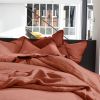 Housse de couette 100% Percale de Coton Lavé 80 fils