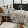 Housse de couette 240x260 cm + 2 taies d'oreiller 65x65 cm Coton Bio Eloa