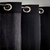 Rideau 140x240 cm Coton Gold Is Black