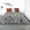 Housse de couette 200x200 cm + 2 taies d'oreiller 100% Coton 57 fils Aflak