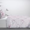 Housse de couette 140x200 cm + 1 taie d'oreiller 100% Coton 57 fils Rina