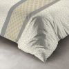 Housse de couette 140x200 cm + 1 taie d'oreiller 63x63 cm 100% Polyester 60 gsm Sofra Naturel