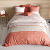 Housse de couette 140x200 cm + 1 taie d'oreiller 63x63 cm Coton 57 fils Kayle