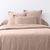 Housse de couette 140x200 cm + 1 taie d'oreiller 63x63 cm Coton 57 fils Blush