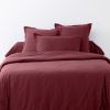 Housse de couette 140x200 cm + 1 taie d'oreiller 63x63 cm Coton 57 fils Cerise