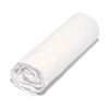 Drap housse 180x200 +30 cm Coton Bio 57 fils Blanc