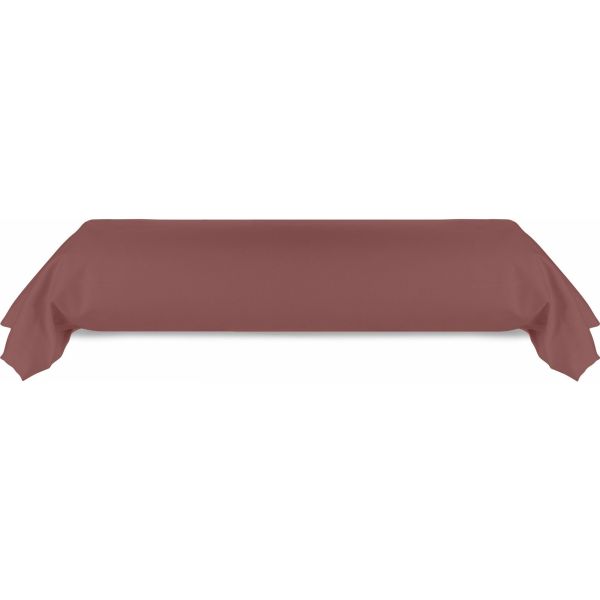 Taie de traversin 85x185 cm Coton 57 fils Tomette