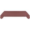 Taie de traversin 85x185 cm Coton 57 fils Tomette
