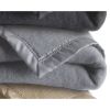 Couverture 180x220 cm Polyester / Viscose Gris