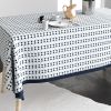 Nappe rectangulaire anti tache 140x200 cm Coton Verana