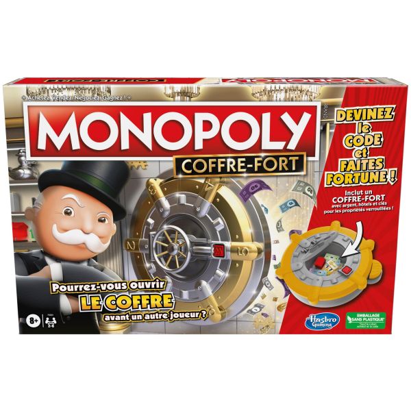 Jeu Monopoly Coffre-fort Hasbro