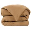 Housse de couette 240x260 cm en Gaze de coton Camel