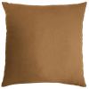 Taie d'oreiller 60x60 cm Gaze de coton Camel