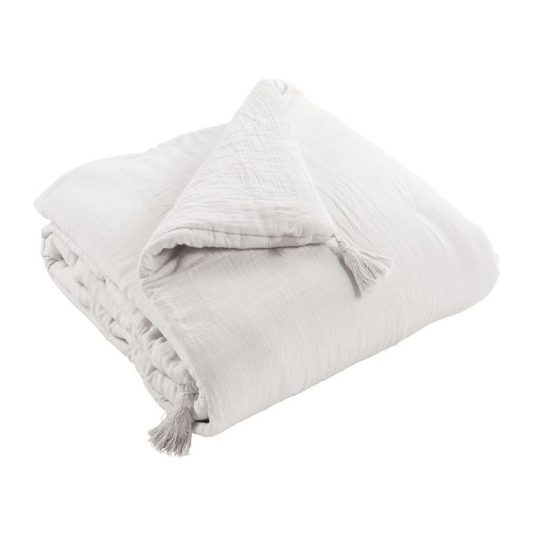 Bout de lit 90x200 cm Gaze de coton Chantilly