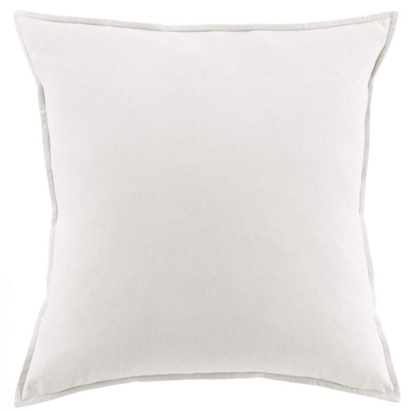 Taie d'oreiller 63x63 cm Flanelle de Coton Neige