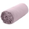 Drap housse 180x200 + 30 cm Satin de Coton Violet