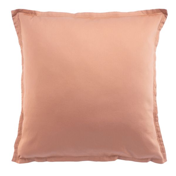 Taie d'oreiller 65x65 cm Satin de Coton Rose