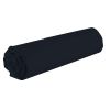 Drap housse 90x190 + 28 cm 100% Coton 57 fils Noir