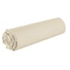 Drap housse 140x190 + 28 cm 100% Coton 57 fils Beige