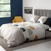 Housse de couette 220x240 cm + 2 taies 100% Coton 57 fils Maaga