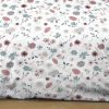 Housse de couette 220x240 cm + 2 taies 100% Coton 51 fils Loving Rose