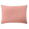 Taie d’oreiller 50x70 cm Percale de Coton Rose Poudré