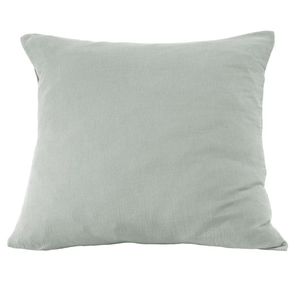 Taie d’oreiller 60x60 cm Gaze de Coton Eucalyptus