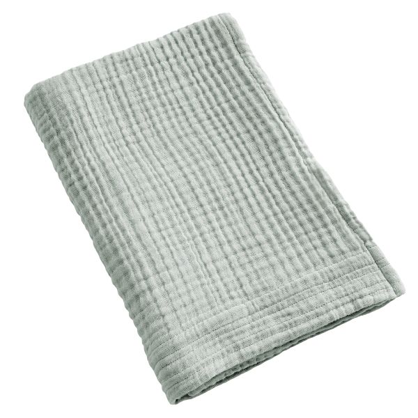 Serviette de bain 70x130 cm Gaze de Coton Eucalyptus