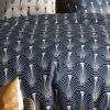 Parure de lit 220x240 cm Coton Paon