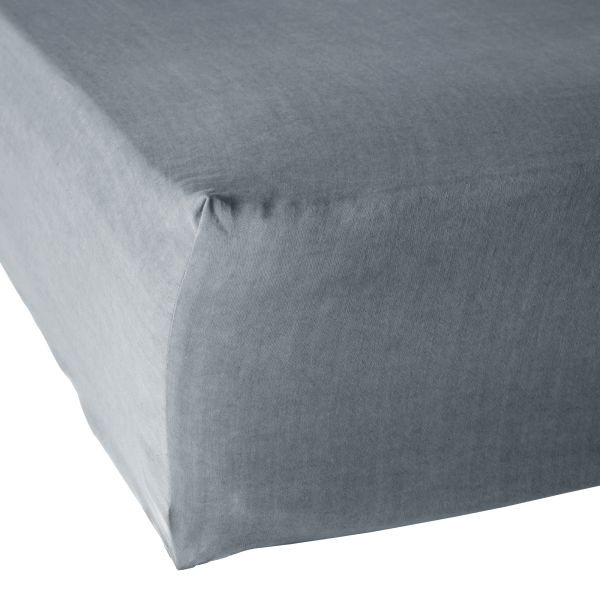 Drap housse 160x200 cm Lyocell Stone