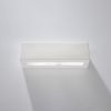 Applique Céramique Blanc E27 1 Vega