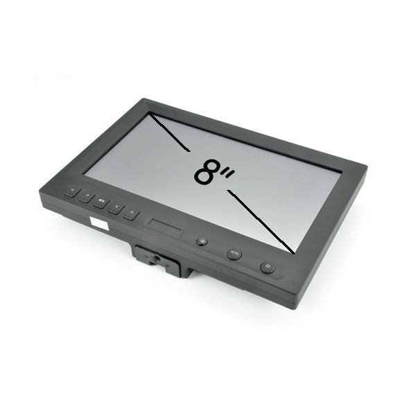 Ecran tactile portable 8" (AV, VGA, HDMI)