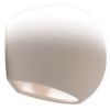 Applique Céramique Blanc E27 1 Globe