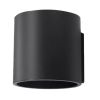 Applique Aluminium Noir G9 1 Orbis
