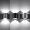 Applique Aluminium Noir G9 1 Orbis