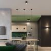Applique Aluminium Noir G9 1 Orbis