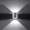 Applique Aluminium Blanc G9 1 Orbis