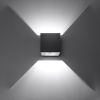 Applique Aluminium Noir G9 1 Quad