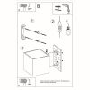 Applique Aluminium Gris G9 1 Quad