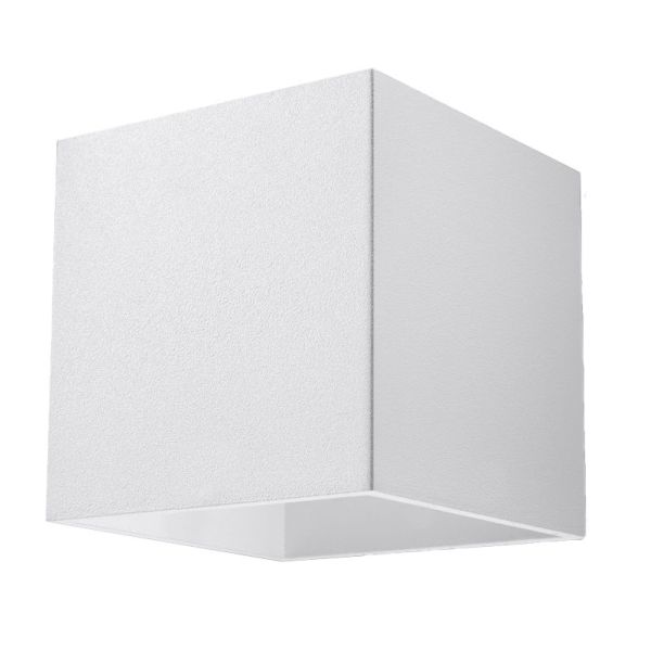 Applique Aluminium Blanc G9 1 Quad