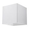 Applique Aluminium Blanc G9 1 Quad