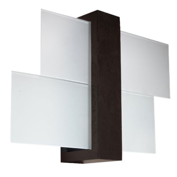 Applique Bois Wengé E27 1 Feniks