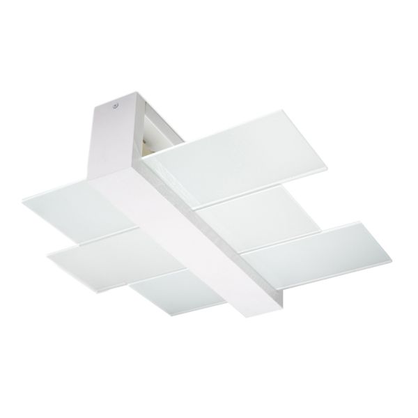 Plafonnier Bois Blanc E27 2 Feniks