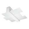 Plafonnier Bois Blanc E27 2 Feniks