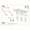 Plafonnier Acier Blanc GU10 3 Ring Line