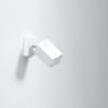 Applique Acier Blanc GU10 1 Merida