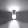 Applique Aluminium Blanc G9 1 Penne 20